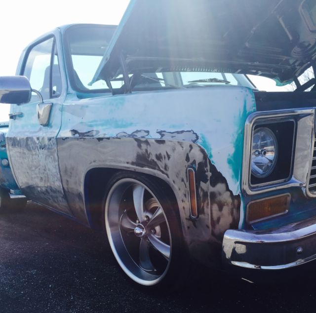 must see!! 1974 chevrolet c-10 stepside custom resto rod