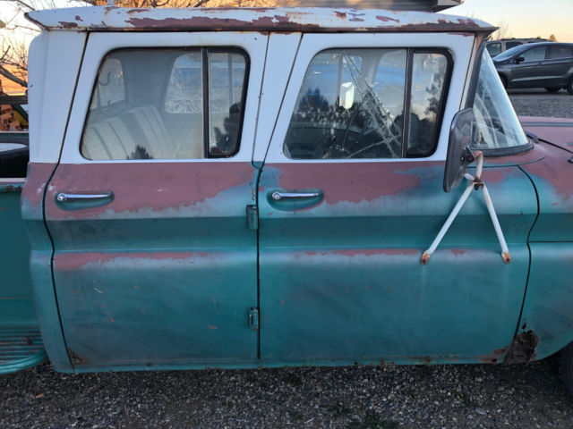1961 chevy c20 crew cab montana forestry rare 454ci detriot locker 61 chevrolet