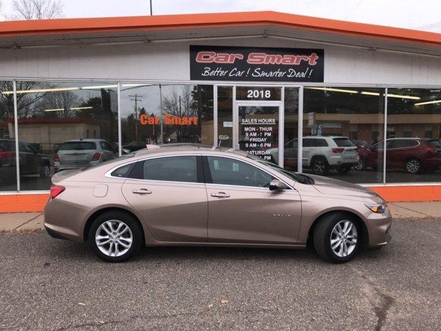 used 2018 chevrolet malibu lt w/ 1lt wausau, wi 54403 for sale in wausau, wisconsin