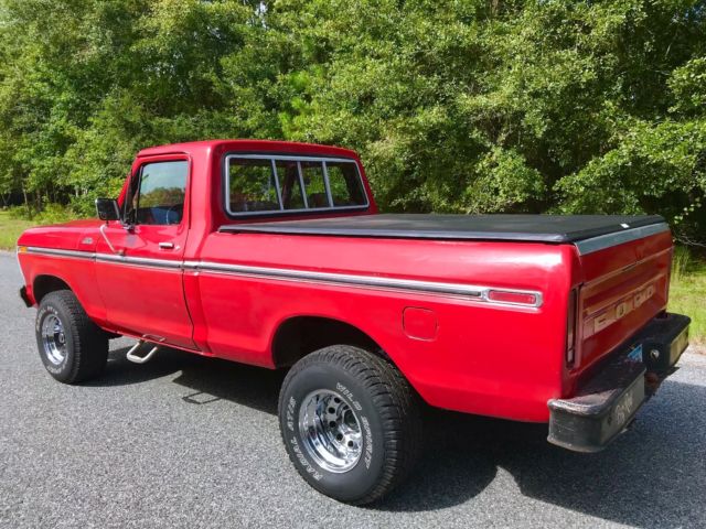 1979 ford f-15o 4x4 short bed 400m v8 c-6 automatic a/c drives performs like new