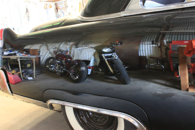 55 cadillac limo rat rod hot rod project