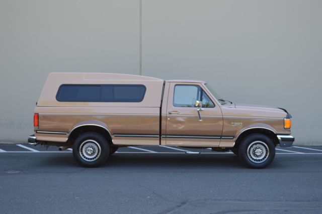 1988 ford f250 regular cab long bed 7.5l v8 xlt lariat 4x4 only 70,653 miles!!!