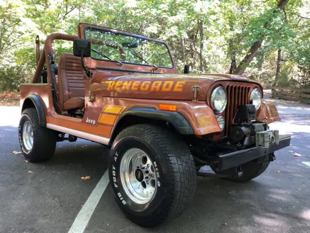 rare 1983 amc jeep cj 7 all stock and original only 137k miles no rust 2 owner!!