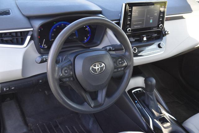 2021 toyota corolla hybrid le