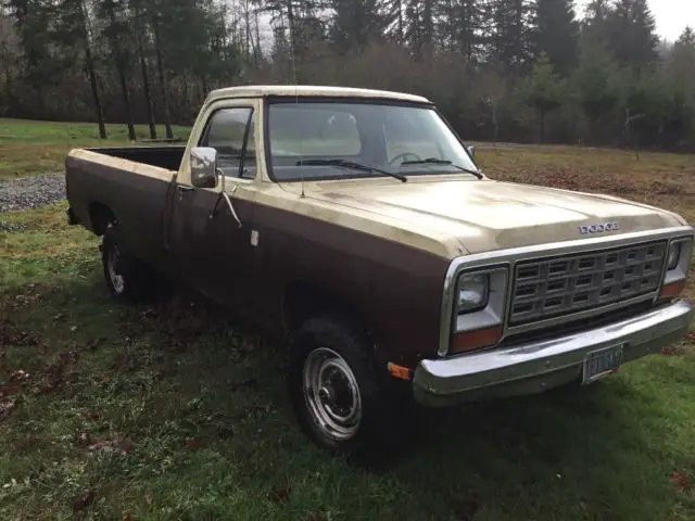 1983 dodge w350 one ton 4x4 pickup truck