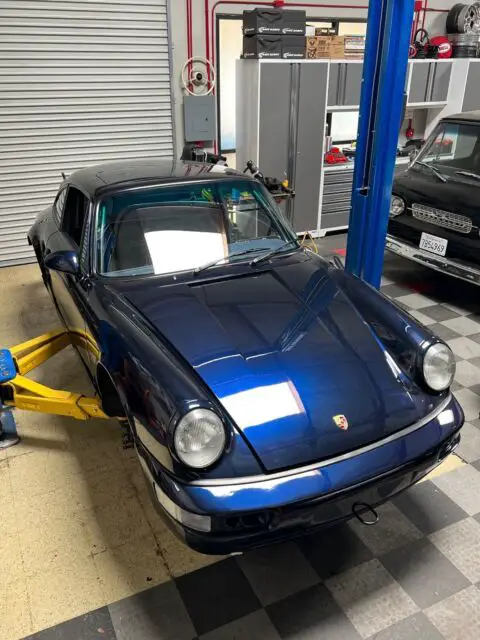 1992 porsche 911 coupe blue rwd manual carrera 2