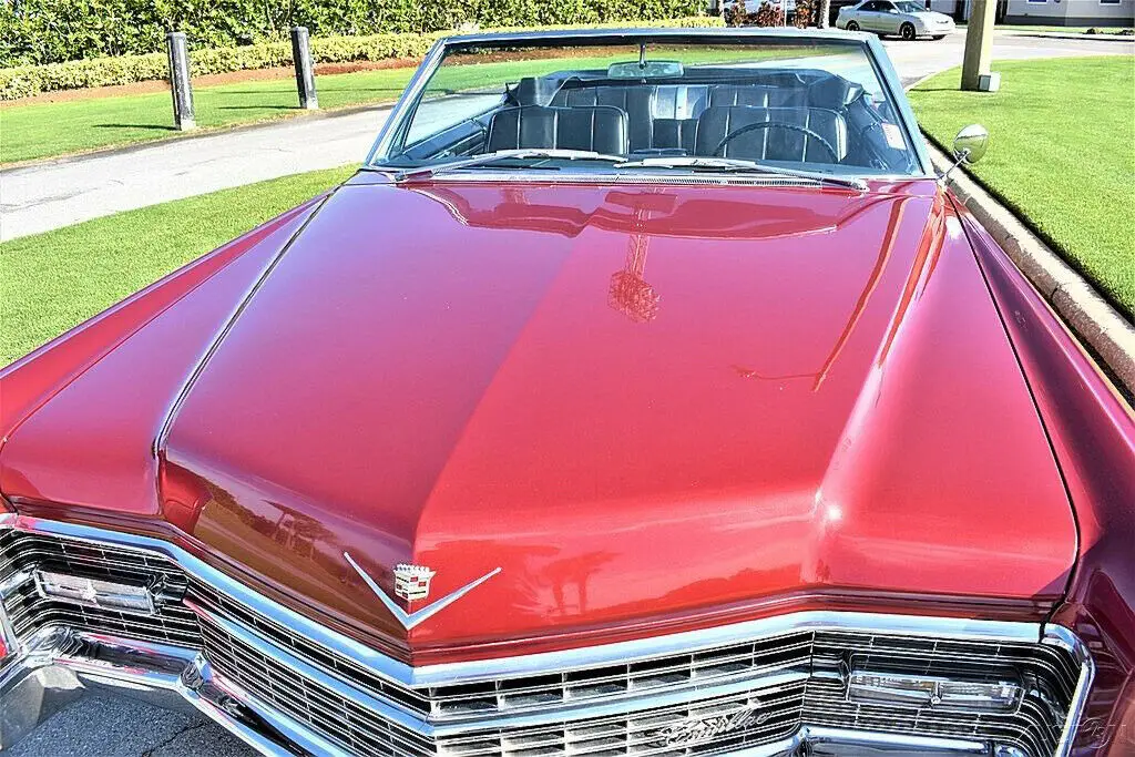 amazing 1966 cadillac deville convertible 43k miles 425ci auto a/c fully loaded