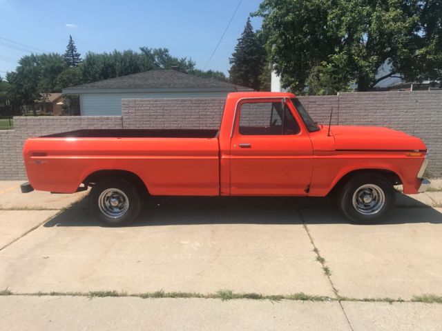 ford f100 longbed 1974 390 big block auto