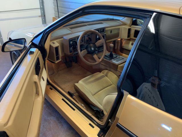 1986 pontiac fiero gt with 41,040 original miles