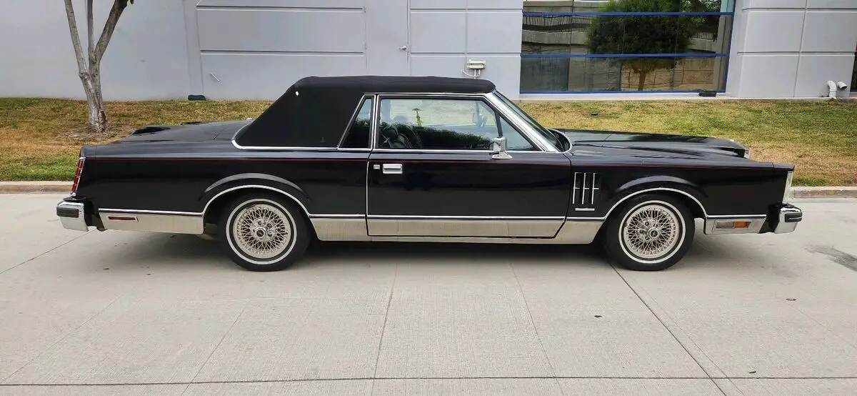 1982 lincoln mark series sedan black rwd automatic