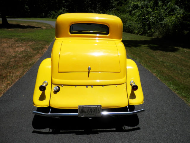 34 ford coupe henry steel body custom classic street rod hot rod nice no rat rod