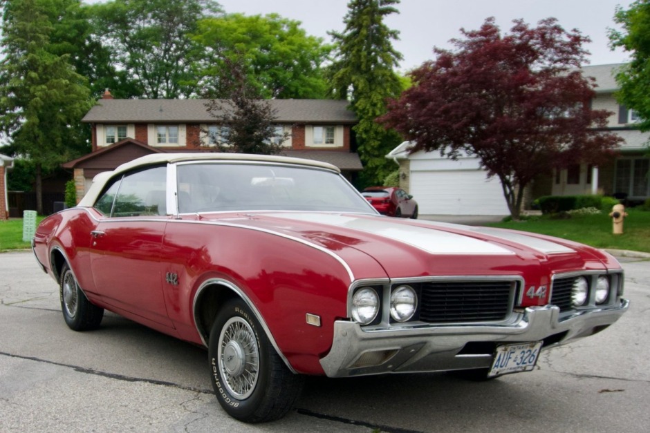 1969 oldsmobile 442 convertible