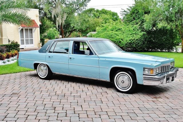 1977 cadillac sedan deville with just 3047 actual miles stunning condition