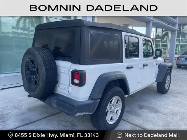 2018 jeep wrangler unlimited sport