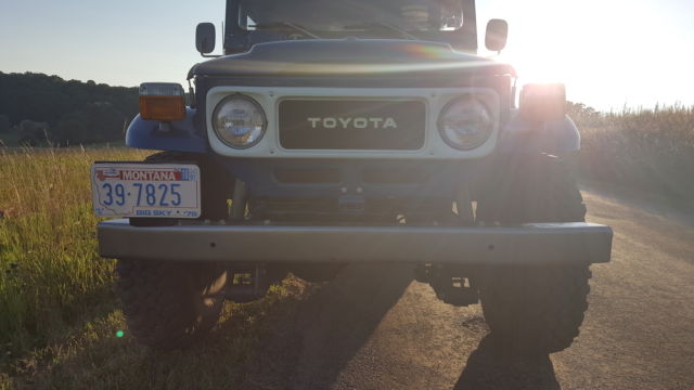 1982 toyota land cruiser fj-40 fj40 beautiful original truck