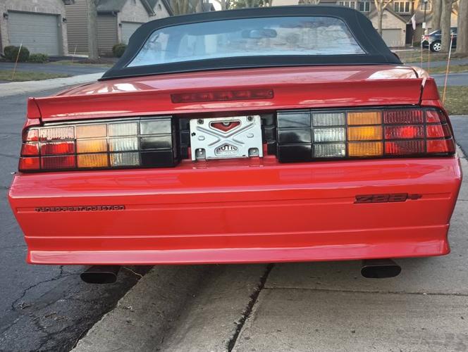 low-mile 1991 chevrolet camaro z28 convertible with a five-speed in elgin, illinois