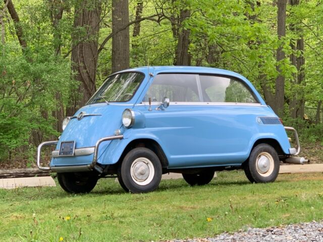 1958 bmw 600 isetta 582cc engine 4 speed no reserve