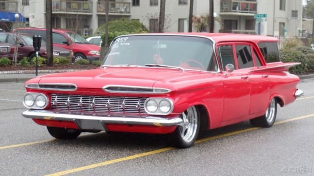 1959 pro touring-professionally fully restored-chevrolet wagon