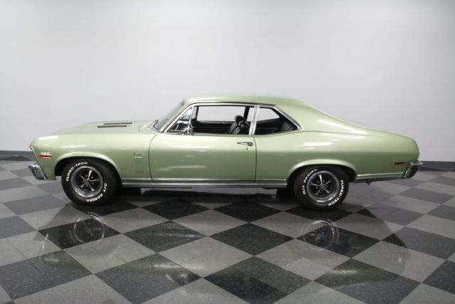 1970 chevrolet nova ss tribute 92398 miles green mist coupe 307 v8 3 speed autom