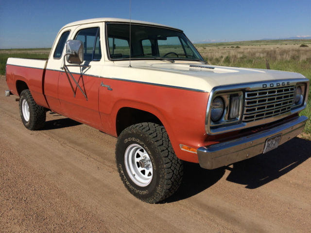 1977 dodge power wagon 4x4 club cab