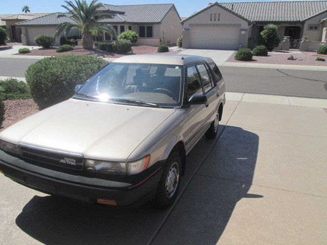 1989 toyota corolla wagon 4dsw
