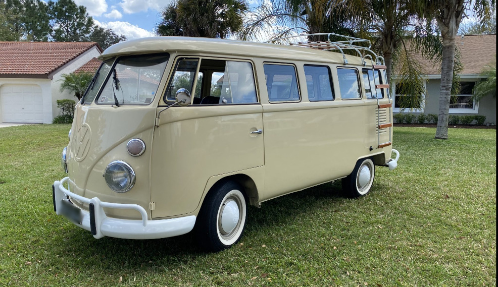 1974 volkswagen type 2 15-window kombi