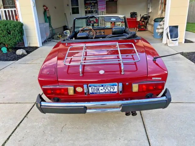 1976 fiat spider, low margers