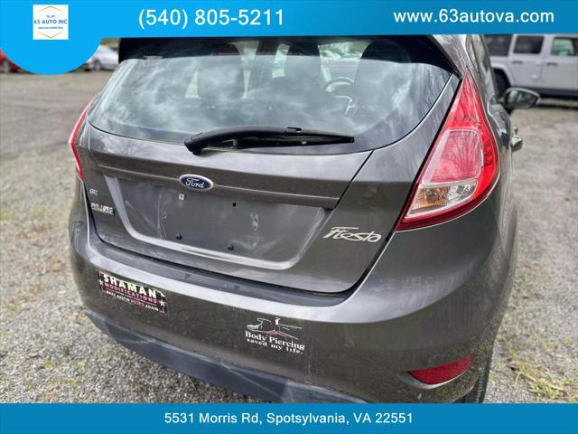 2016 ford fiesta se