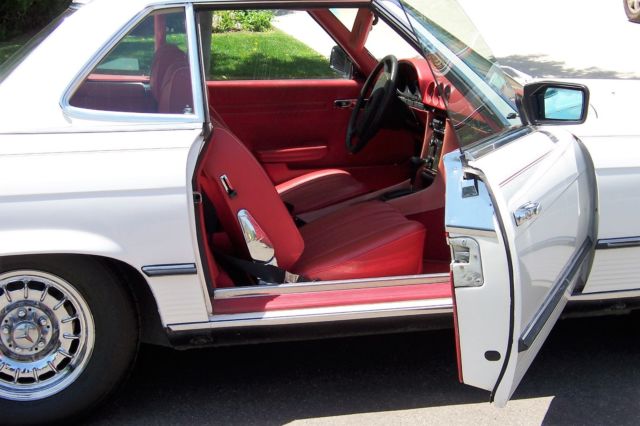 1977 mercedes-benz 450sl - 52k original miles - two tops - california car