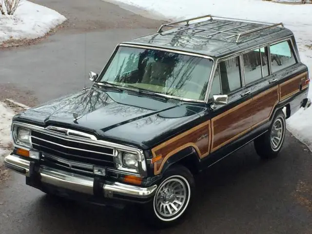 1991 hunter green final edition jeep grand wagoneer by classic gentleman