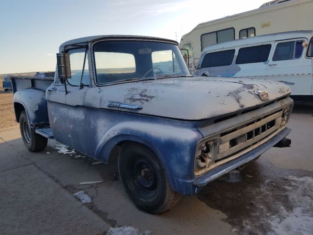 1961 ford f100 stepside, great patina, solid, hot rod/rat rod