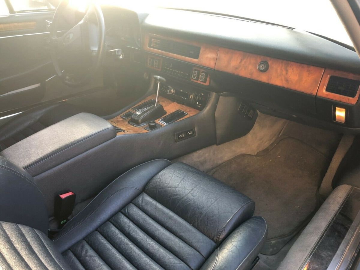1990 jaguar xjs v12 107 miles diamond blue coupe 5.3l v12 3-speed automatic