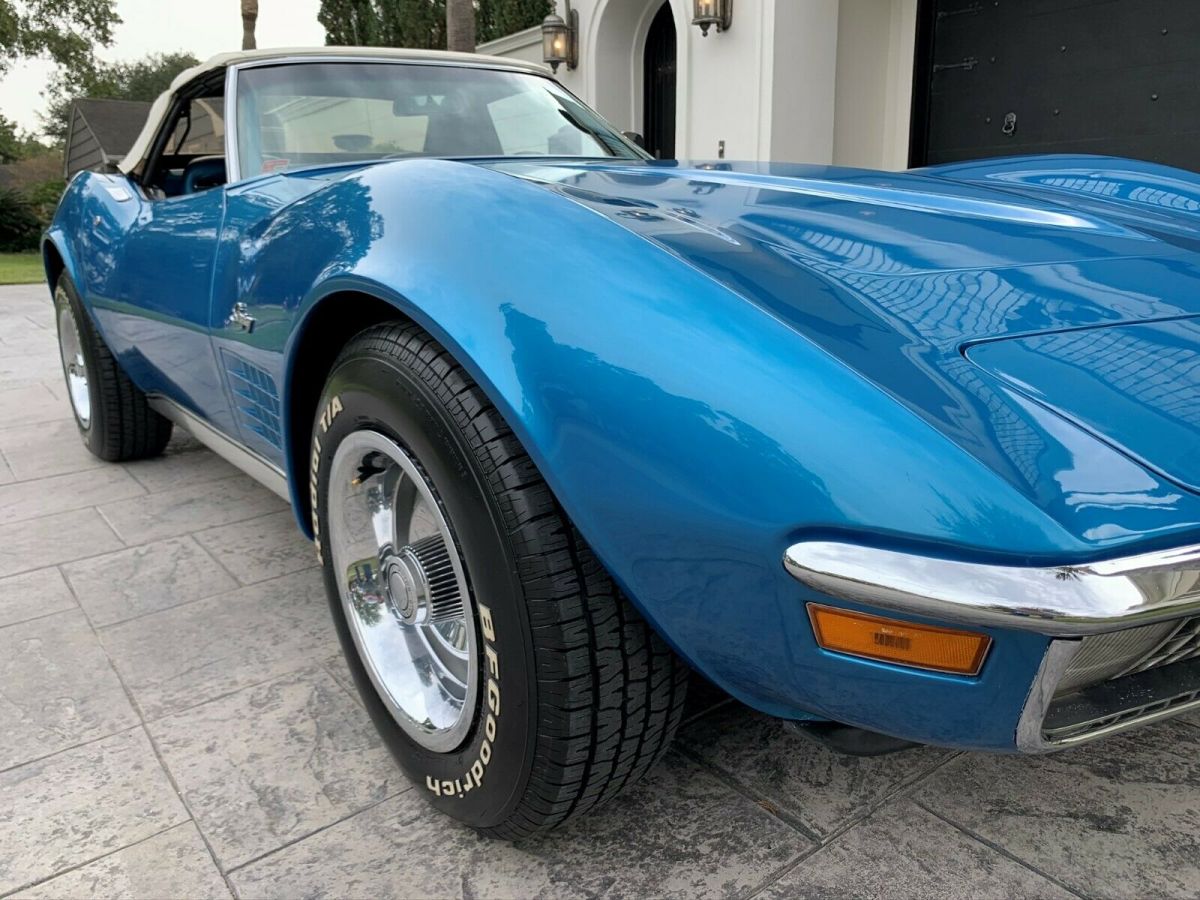 1970 chevrolet corvette convertible, all #'s matching, 350 v8, 4 speed manual