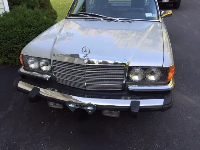 1979 mercedes-benz 450 sel grey all original runs or for parts or finish restore