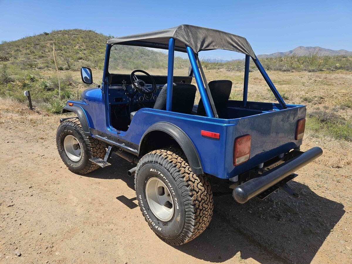 1975 jeep cj 5 blue