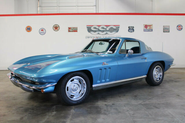 1966 chevrolet corvette 86713 miles blue coupe