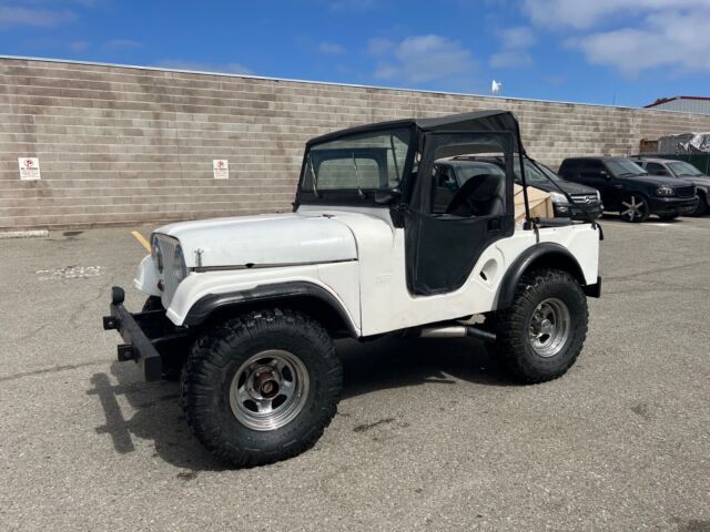 1966 jeep cj-5 suv white 4wd manual cj5