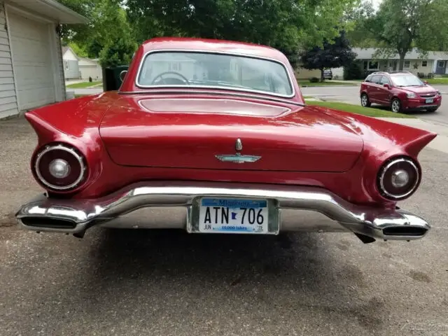 1957 ford thunderbird convertible hard top 312 ford v8 engine 47k original miles