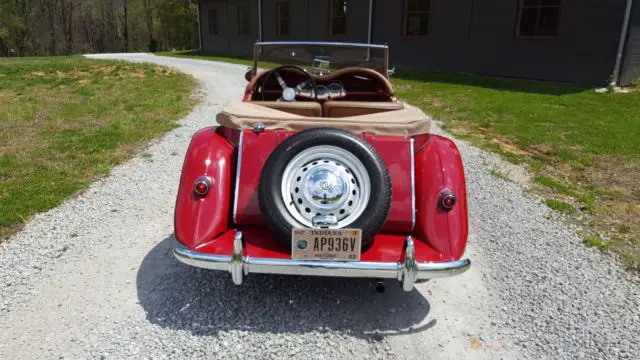 1954 mgtf 1250cc solid restored car with good history. looks and runs great!