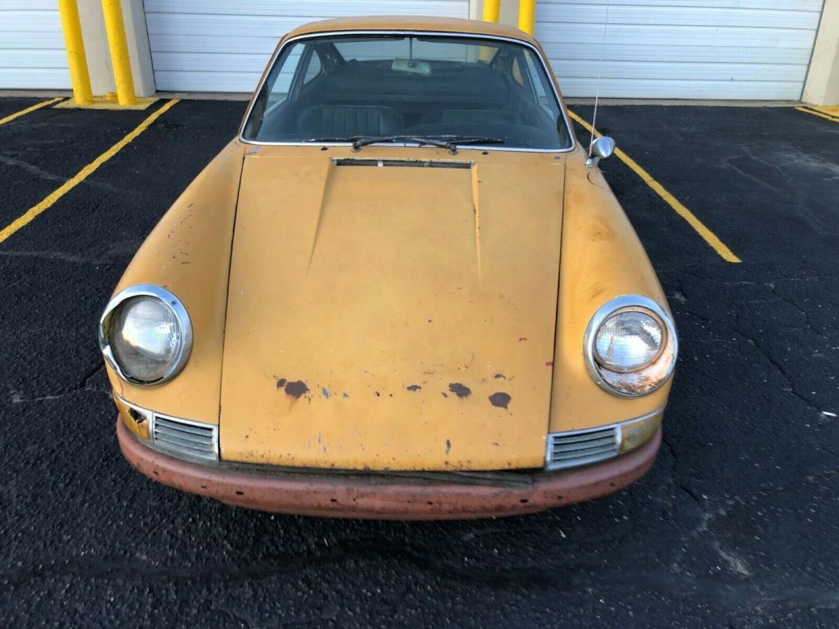 1966 porsche 912 bahama yellow coupe