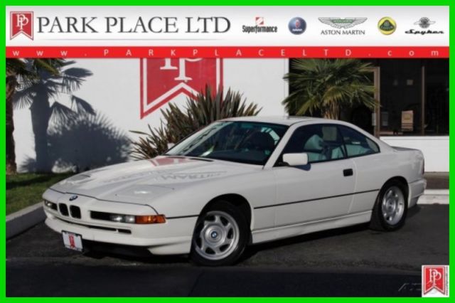 1993 bmw 850i coupe, 5l v12 24v, automatic, low miles, pristine