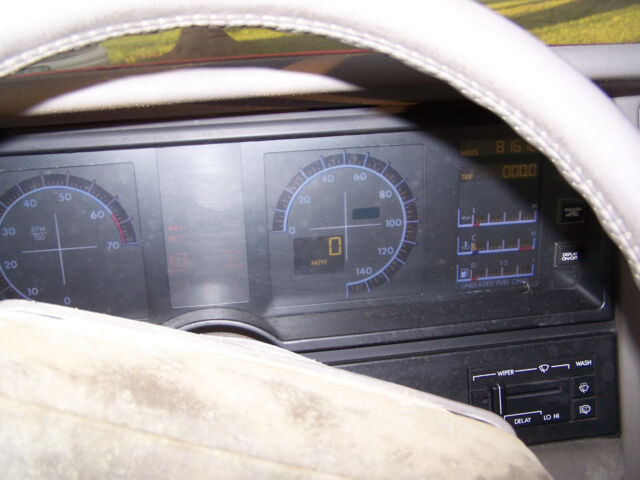 1993 cadillac allante salvage title parts or repair 82k original miles rust free