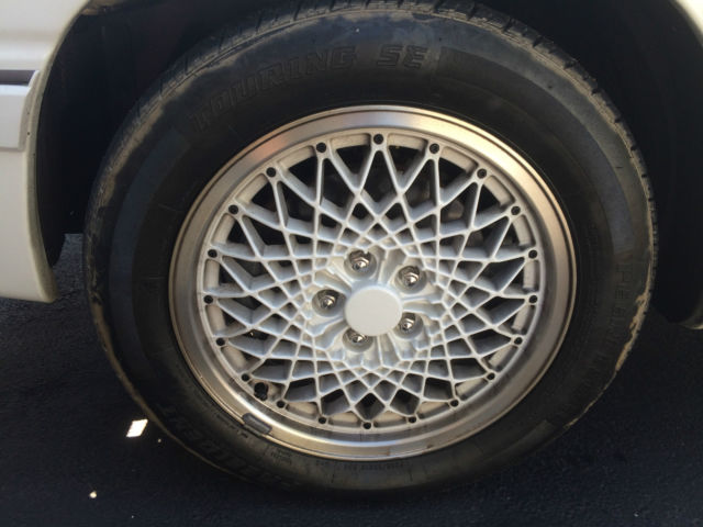 1990 chrysler lebaron gtc turbo - mint - always garaged 6000 miles!!!