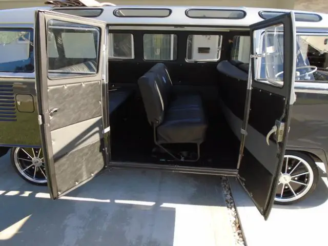 1965 volkswagon vanagon vw kombi 23 window bus samba bus ragtop alpine sunroof