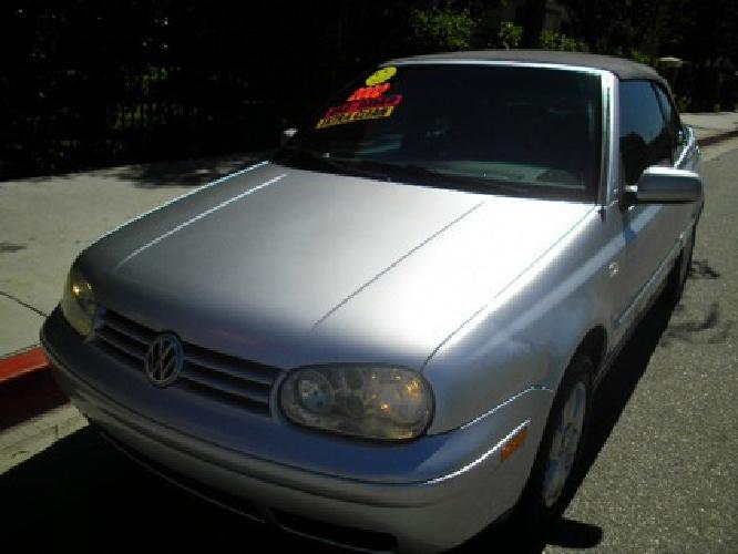 obo 2000 volkswagon cabrio gls automatic with leather! bank repo in north hollywood, ca