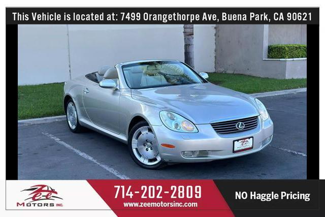 2002 lexus sc 430 base