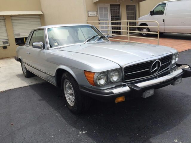 mercedes benz 1979 slc 450 mindt condition florida