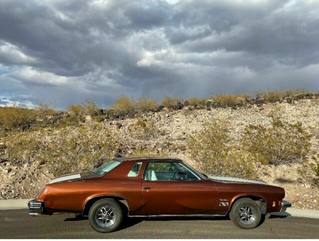 1974 oldsmobile cutlass supreme coupe brown rwd automatic chrome