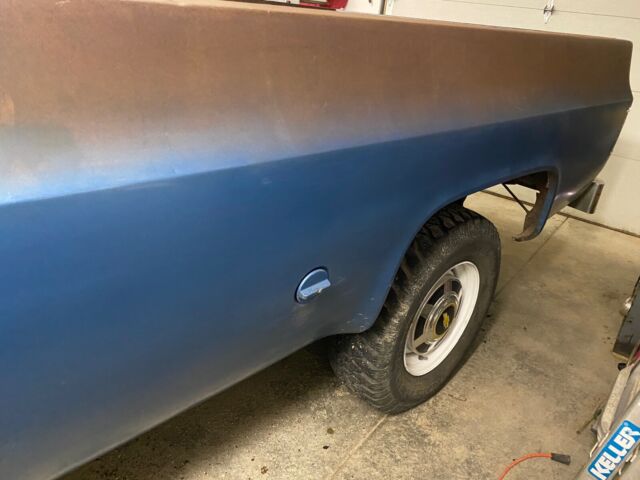 1978 chevrolet k-20 pickup blue 4wd manual scottsdale