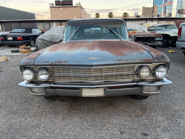 1962 cadillac fleetwood 75 sedan blue rwd automatic limousine